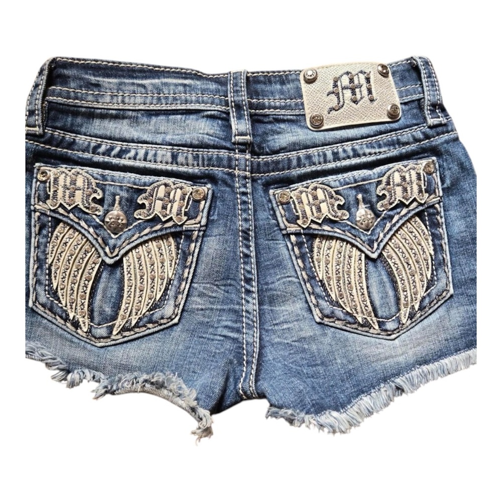 Miss Me Shorts 2026 Style Size 25 Mid Rise Worn Once